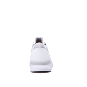 Supra Mens FLOW RUN White/Lt Grey/white Low Top Shoes | CA-83933